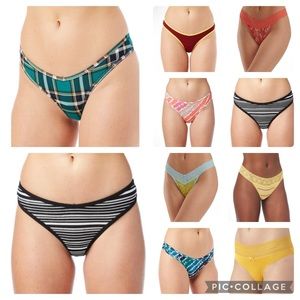 10 NOBO Micro & Cotton Thong Bundle